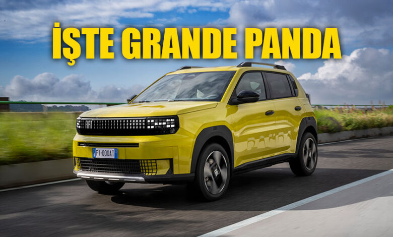 Fiat Grande Panda Elektrikli ve Hibrit seçenekleriyle geliyor!