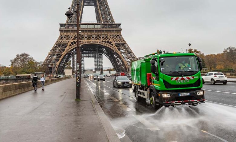 Paris, Olimpiyatlara Allison Şanzıman Donanımlı Temizlik Araçlarıyla Hazırlanıyor