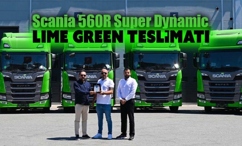 Scania'dan AS Star'a Scania 560R Super Dynamic çekici teslimatı