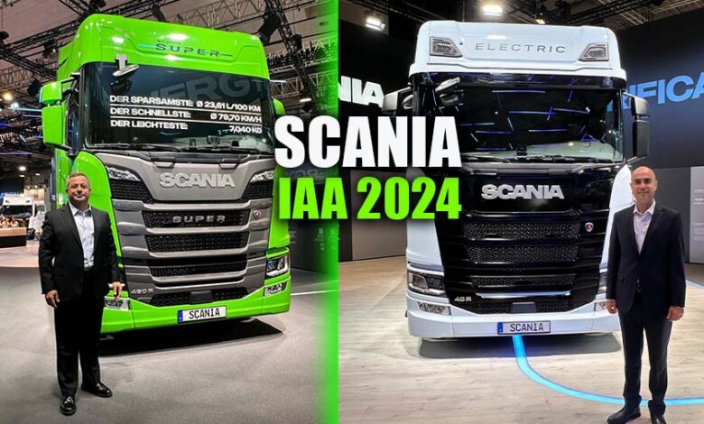 Scania IAA Transportation 2024 Fuarı’nda şimdiye kadarki en kapsamlı ürün yelpazesi ile dikkat çekti