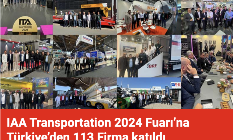 IAA Transportation 2024 Fuarı’na Türkiye’den TREDER üyesi 19 firma katıldı