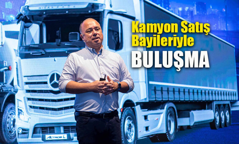 Mercedes-Benz Türk Kamyon Pazarlama ve Satış Direktörü Alper Kurt