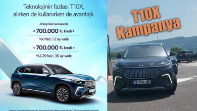 Togg T10X versiyonları için başlatılan avantajlı kampanya devam ediyor