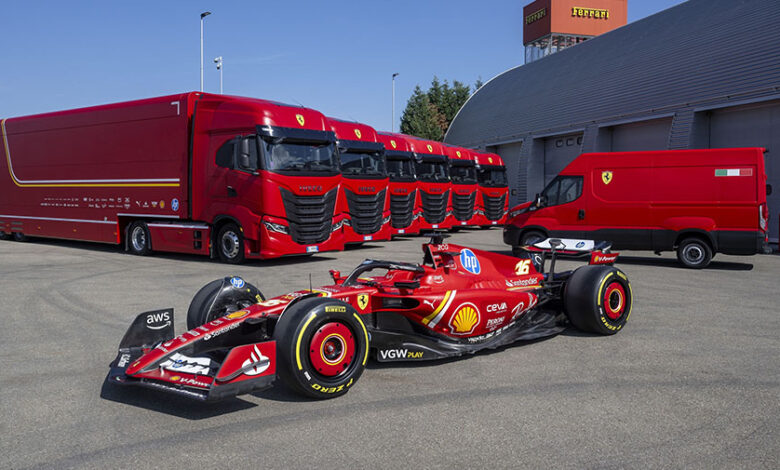 Ferrari yarış lojistiği için 16 IVECO daha aldı