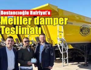 Bostancıoğlu Hafriyat, hidrolik kapaklı Meiller damperlerle filosunu genişletti