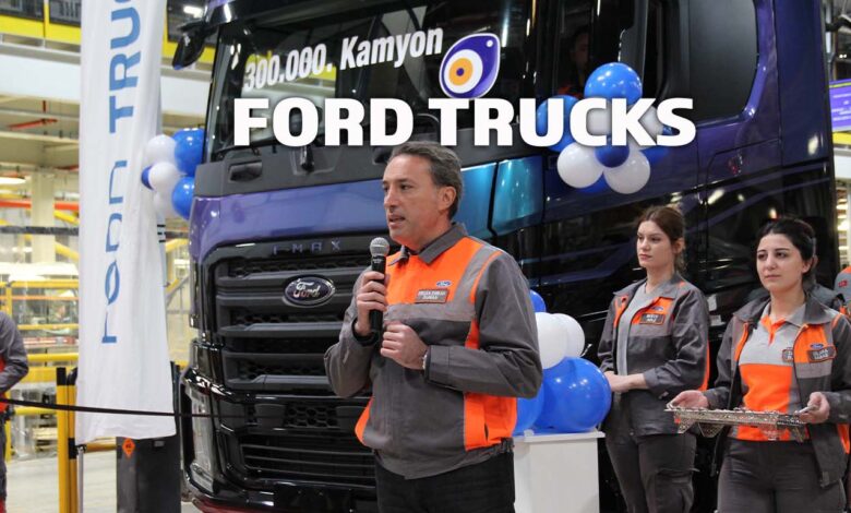 Ford Trucks 300 Bininci Kamyonunu Hattan İndirdi