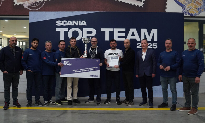 Top Team Yarışması 2025 Türkiye Kazananı Scania Gebze