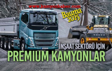 Volvo Trucks, Bauma 2025’te yeni kamyon ve teknoloji yelpazesini sergileyecek!