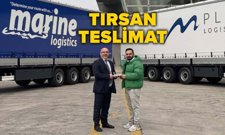 Marine Lojistik Filosunu Tırsan Treylerlerle Güçlendiriyor!