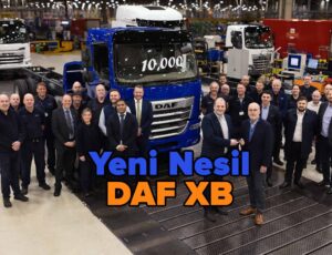 DAF Trucks, 10.000'inci Yeni Nesil DAF XB Kamyonunu Üretti