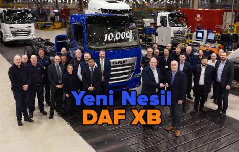 DAF Trucks, 10.000'inci Yeni Nesil DAF XB Kamyonunu Üretti